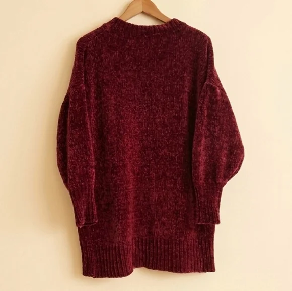 Fable Incredibly Soft Cozy Chenille Knit Sweater Small - Picture 3 of 3